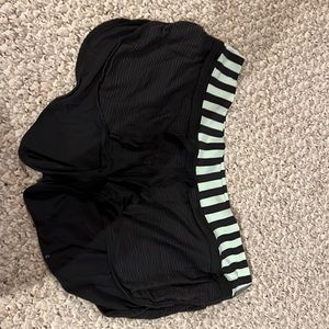 Lululemon high rise lined shorts. Size 10